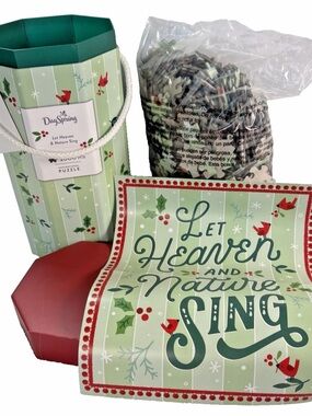 DaySpring 'Let Heaven and Nature Sing' Holiday Puzzle Gift Set - Brand New